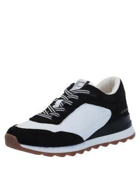 Anne Klein Restless Black White Lace-Up Sneakers NWT